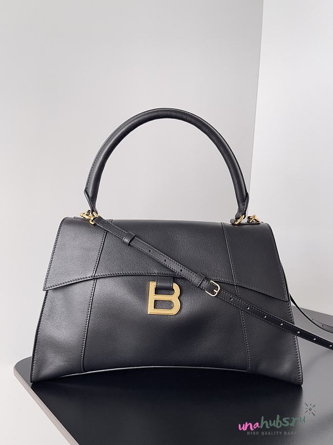 Balenciaga Hourglass Soft Leather Bag - 37.0 x23.8 x 13.9cm - 1