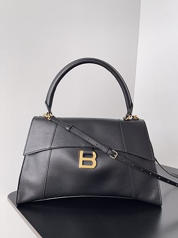 Balenciaga Hourglass Soft Leather Bag - 37.0 x23.8 x 13.9cm