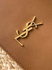 YSL Mini Manon Raffia Bag - 23 X 12 X 6cm - 2