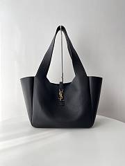 YSL LE 5 À 7 BEA in grained leather tote - 50×28×18cm - 3