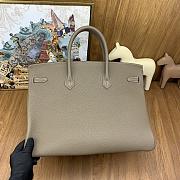 Hermes Birkin Bag 40cm Taupe color - 5