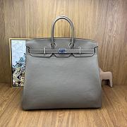 	 Hermes Birkin HAC 50cm togo lether grey bag - 1