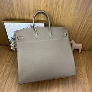 	 Hermes Birkin HAC 50cm togo lether grey bag - 6