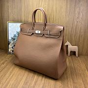 	 Hermes Birkin HAC 50cm togo lether brown bag - 3