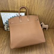 	 Hermes Birkin HAC 50cm togo lether brown bag - 5