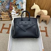 Hermès Birkin Shadow Swift leather black handbag 25cm  - 1