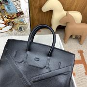 Hermès Birkin Shadow Swift leather black handbag 25cm  - 2