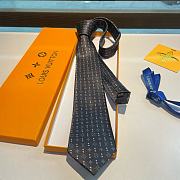 Louis Vuitton Monogram and Flower Motif Tie - 4