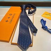 Louis Vuitton Monogram and Flower Motif Tie - 2