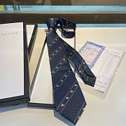 Gucci Bee logo Tie - 5