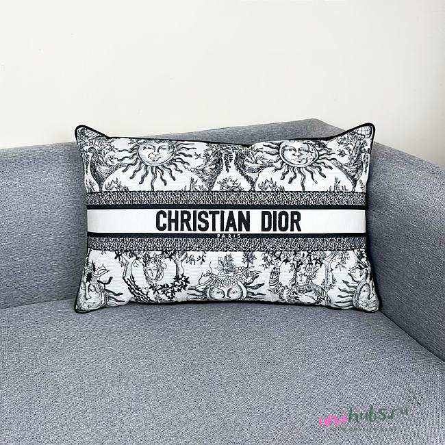 	 Dior Grey Pillow Dioriviera - 1