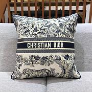 Dior Square Pillow Gray Toile de Jouy 50x50cm - 3