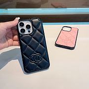 Chanel Quilted Lambskin CC Logo Phone Case  - 2