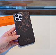 Louis Vuitton Brown Monogram Phone Case - 1