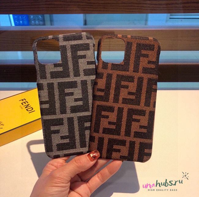 Fendi FF Pattern Phone Case - 1