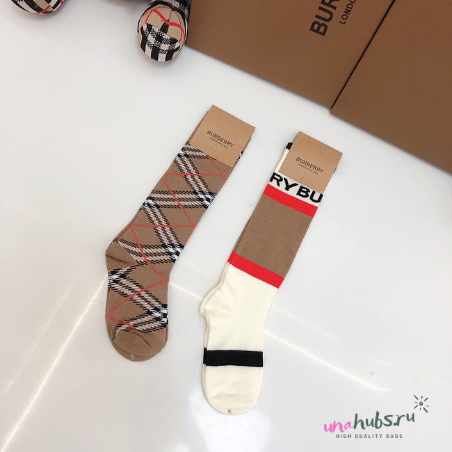 Burberry Long Socks - 1