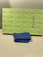 Gucci Blue Long Socks - 3