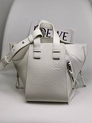 Loewe Hammock Anagram White Bag  - 1