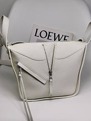 Loewe Hammock Anagram White Bag  - 6