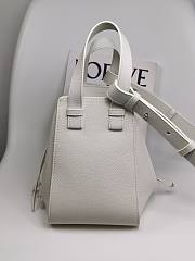 Loewe Hammock Anagram White Bag  - 5