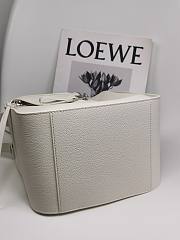 Loewe Hammock Anagram White Bag  - 3