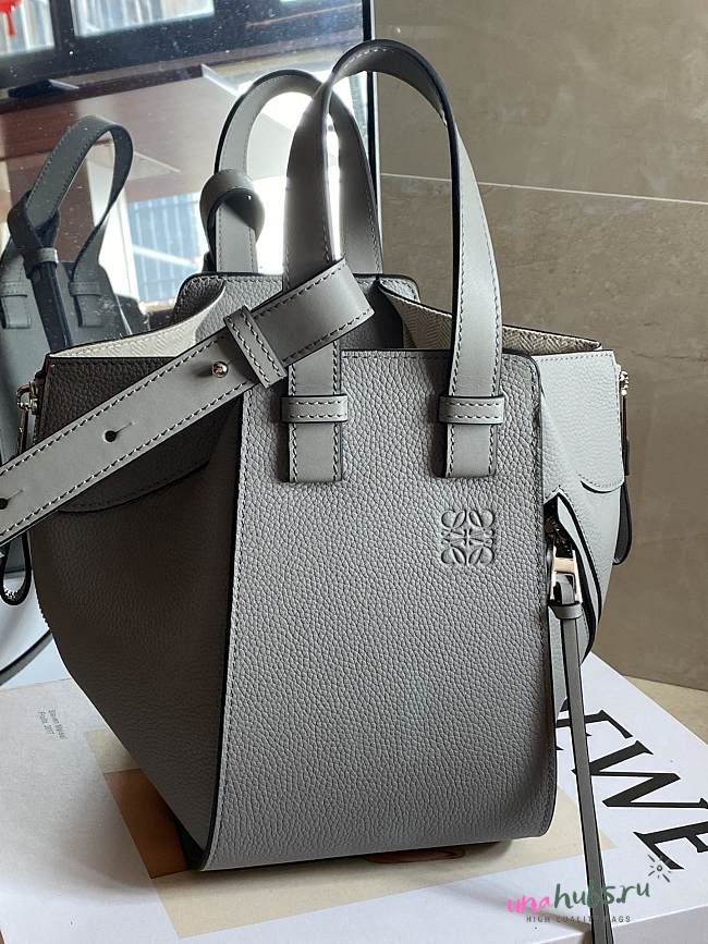 Loewe Hammock Anagram Grey Bag - 1