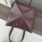 Loewe Puzzle Fold Tote Burgundy - 25.5*14.5*31.5CＭ - 6