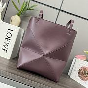 Loewe Puzzle Fold Tote Burgundy - 25.5*14.5*31.5CＭ - 5