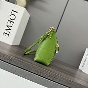 Loewe Puzzle Fold green pouch - 23*6.5*15.5CM - 5