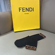 Fendi Black & Brown Socks - 2