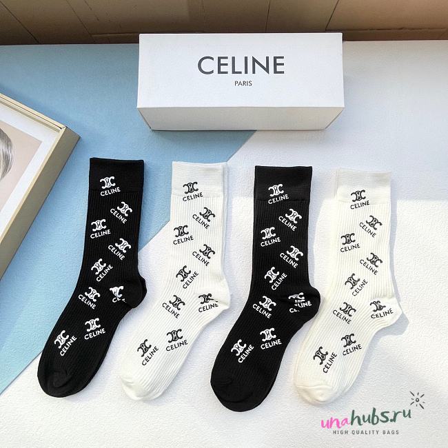 Celine Set Socks - 1