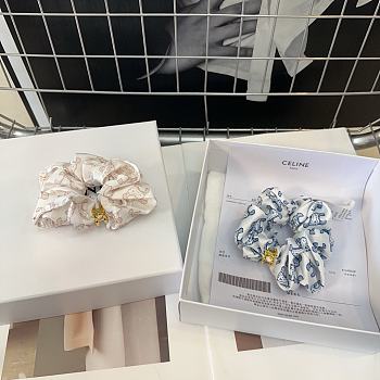 Celine Triomphe Scrunchies 