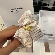 Celine Triomphe Scrunchies  - 2