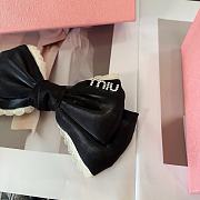 Miu Miu Black Hair Clip - 6