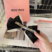 Miu Miu Black Hair Clip - 5