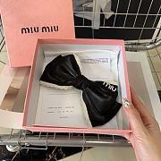 Miu Miu Black Hair Clip - 2