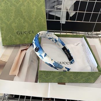 Gucci Blue & White Headband