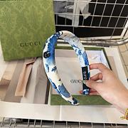 Gucci Blue & White Headband - 3