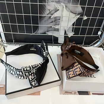 Fendi FF Motif Headband