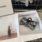 Chanel Tweed Claw Clip - 4