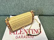 Valentino Garavani Rockstud leather clutch bag - 18.5x12x4CM - 2