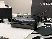 Chanel mini 22bag all black 23x18.5x6cm - 6