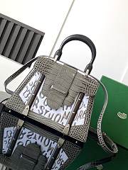 Goyard Saigon PM Crocodile Leather Bag - 20 cm x 12 cm x 28 cm  - 5