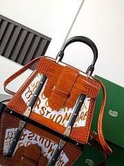 Goyard Saigon PM Crocodile Leather Bag - 20 cm x 12 cm x 28 cm  - 4