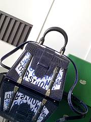 Goyard Saigon PM Crocodile Leather Bag - 20 cm x 12 cm x 28 cm  - 3