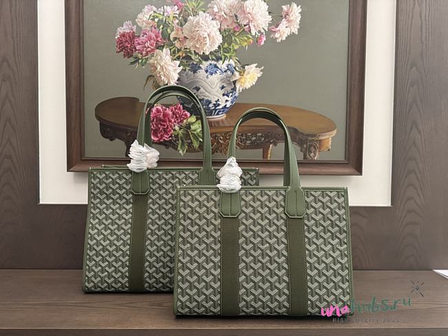 Goyard Villette Green Tote  - 1