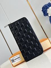 Louis Vuitton Black Long Zippy Wallet - 21cm - 3