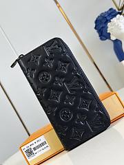 Louis Vuitton Black Long Zippy Wallet - 21cm - 2