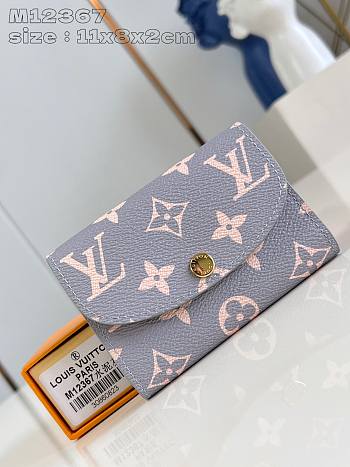 Louis Vuitton Rosalie Wallet Trianon Gray - 11 x 8 x 2.5cm