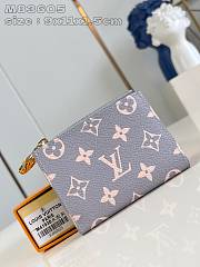 Louis Vuitton Sarah Monogram Trianon Gray Wallet - 1